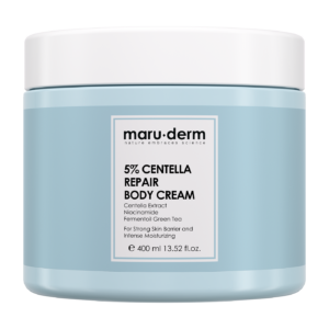 العناية بالجسم maru.derm %5 centella repair body cream 400ml | مارو.ديرم كريم السينتيلا 5% المرمم للجسم 400 مل