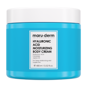 العناية بالجسم maru.derm hyaluronic acid moisturizing body cream 400ml | مارو.ديرم كريم مرطب للجسم بالهيالورونيك اسيد 400 مل
