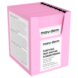 maru.derm purifying fruit enzyme powder peeling 2gx30pcs | ماروديرم بودرة تقشير منقية للوجه بأنزيمات الفواكه 2 غرام x 30 قطعة
