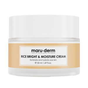 maru.derm rice bright & moisture cream 50ml | ماروديرم كريم مرطب للوجه بالارز 50 مل
