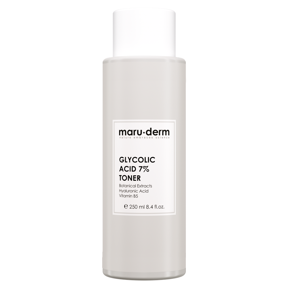 maru.derm glycolic acid %7 face toner 250ml | مارو.ديرم تونر الجليكوليك اسيد 7% 250 مل maru.derm glycolic acid %7 face toner 250ml | مارو.ديرم تونر الجليكوليك اسيد 7% 250 مل