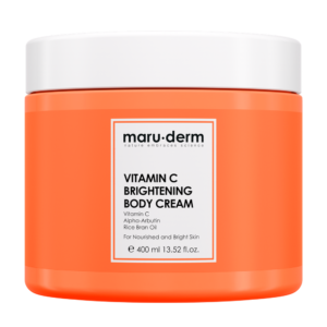 العناية بالجسم maru.derm vitamin c brightening body cream 400ml | مارو.ديرم كريم مرطب للجسم بالفيتامين سي 400 مل