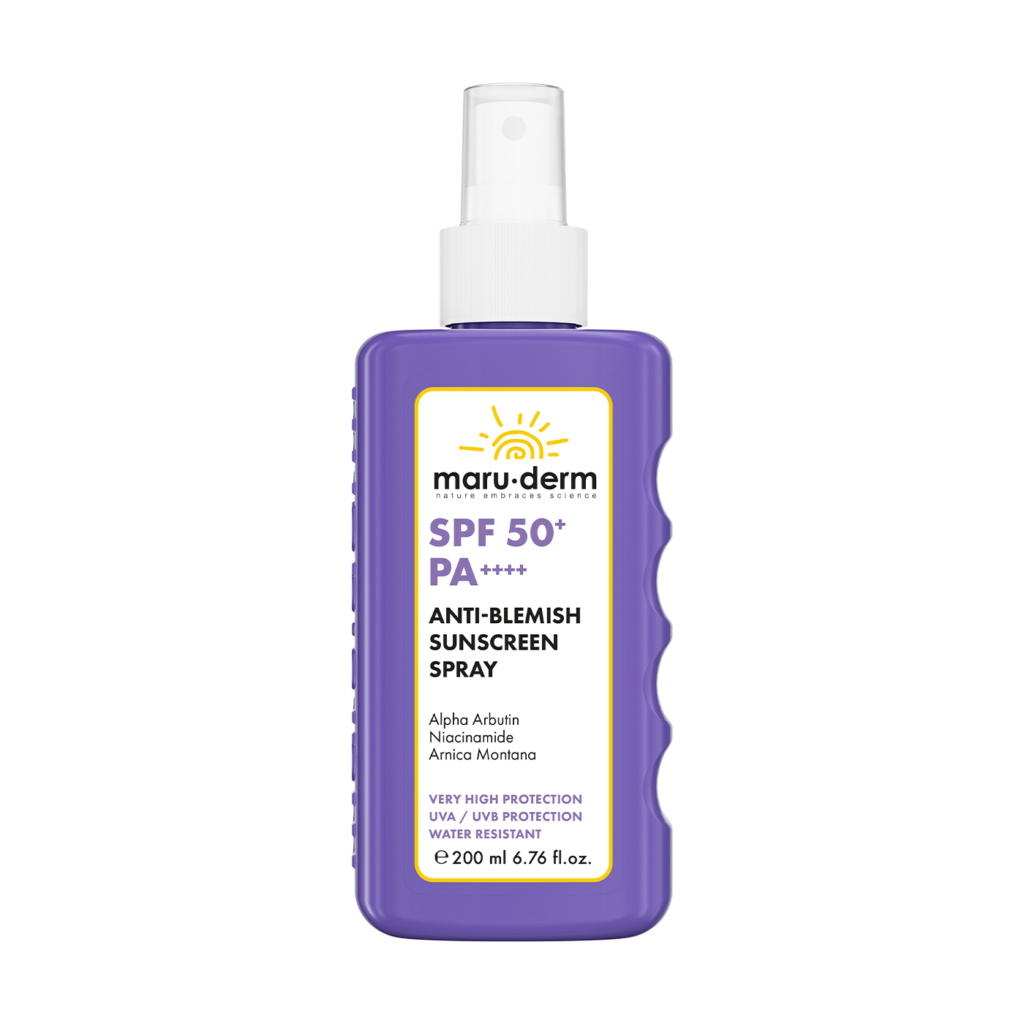 العناية بالبشرة maru.derm anti blemish sunscreen 200ml | ماروديرم سبري واقي شمس مضاد للتصبغات 200 مل
