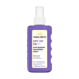 maru.derm anti blemish sunscreen 200ml | ماروديرم سبري واقي شمس مضاد للتصبغات 200 مل