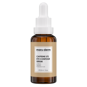 العناية بالبشرة maru.derm caffeine 5% + peptides + hyaluronic acid eye contour serum 30ml | ماروديرم سيروم العlهيالورونيك اسيد و الكافيين 5% للعين 30 مل