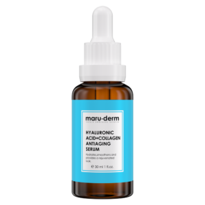 maru.derm hyaluronic acid + collagen anti aging serum 30ml | ماروديرم سيروم الهيالورونيك اسيد + كولاجين مضاد للتجاعيد 30 مل