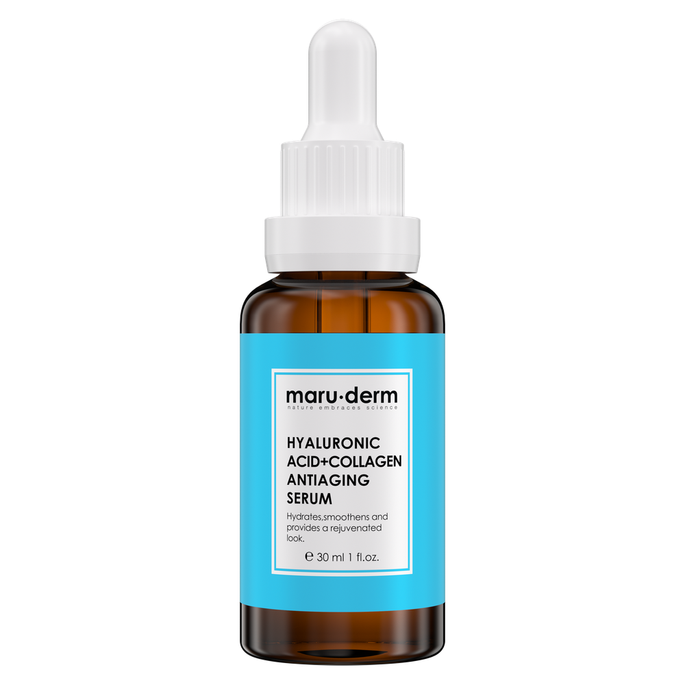maru.derm hyaluronic acid + collagen anti aging serum 30ml | ماروديرم سيروم الهيالورونيك اسيد + كولاجين مضاد للتجاعيد 30 مل maru.derm hyaluronic acid + collagen anti aging serum 30ml | ماروديرم سيروم الهيالورونيك اسيد + كولاجين مضاد للتجاعيد 30 مل