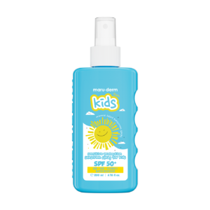 spf 50+ sensitive protection mineral sunscreen spray for kids 200 ml | ماروديرم واقي من الشمس معدني للأطفال بعامل حماية 50،spf مناسب للبشرة الحساسة، 200 مل