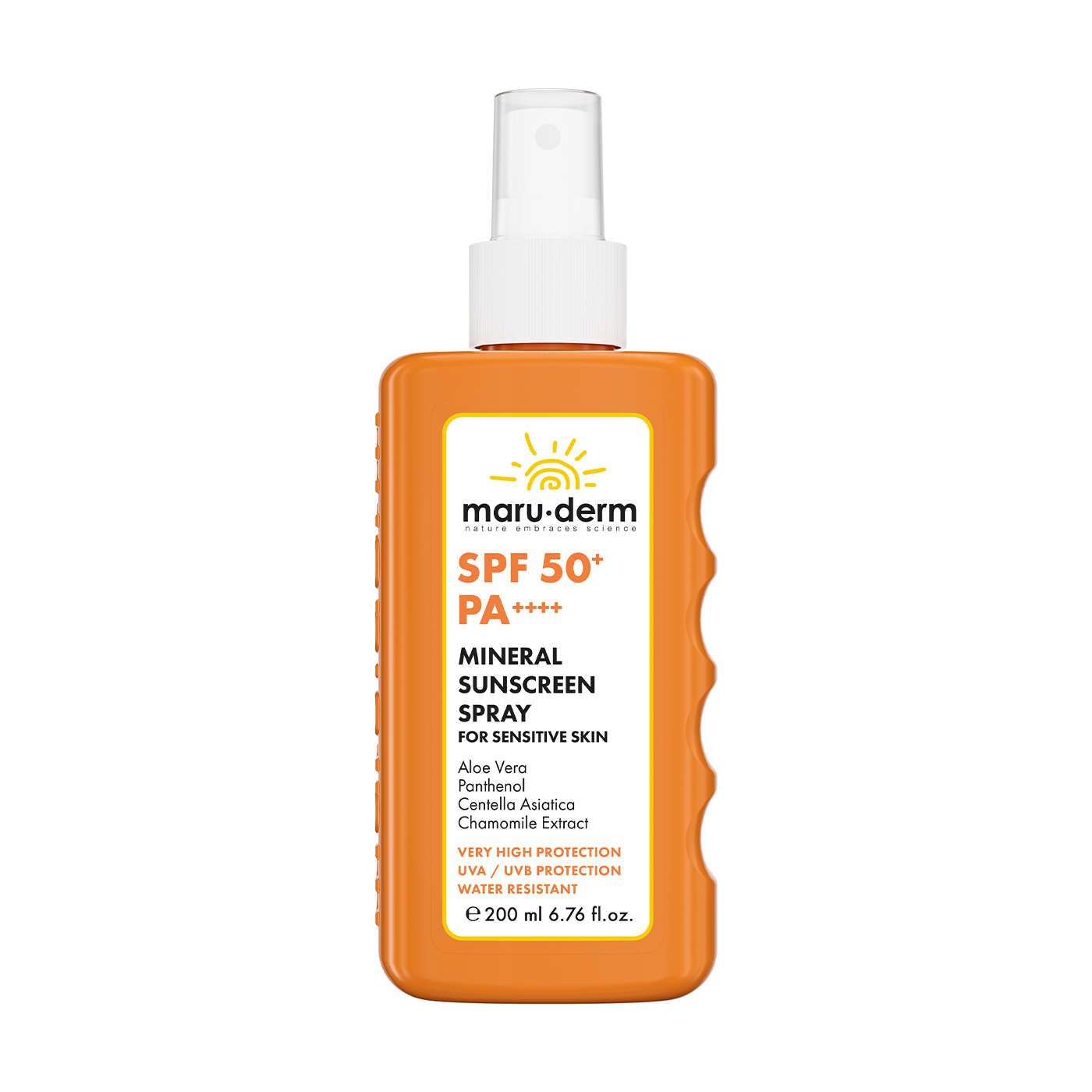maru.derm mineral sunscreen spray for sensitive skin 200ml | مارو.ديرم بخاخ واقي شمسي معدني 200 مل maru.derm mineral sunscreen spray for sensitive skin 200ml | مارو.ديرم بخاخ واقي شمسي معدني 200 مل