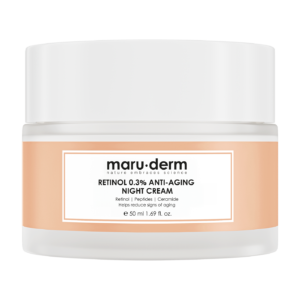 كريم الريتنول 0.3% الليلي لتجديد البشرة ، Retinol 0.3% Anti-Aging Night Cream 50 ML