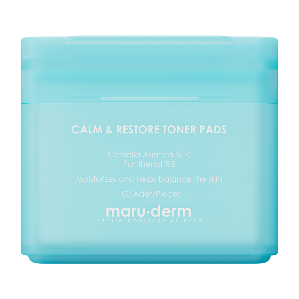 منتجات العناية بالشعرالجديدة كليا تونر بادز لترميم وتهدنه البشرة الحساسة CALM & RESTORE TONER PADS 100 Adet/Pieces