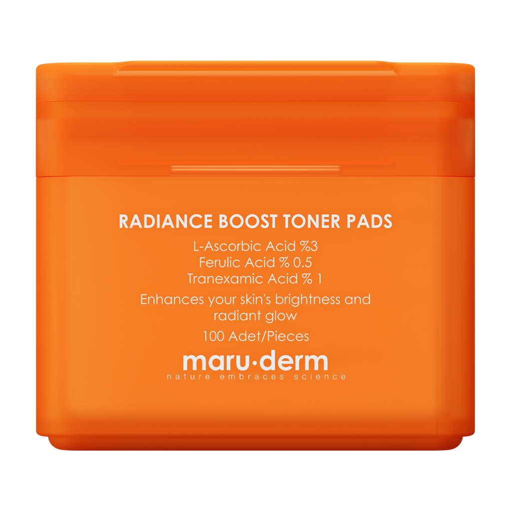 منتجات العناية بالشعرالجديدة كليا تونر بادز للتفتيح ومعالجه التصبفات radiance boost toner pads 100 adet/pieces