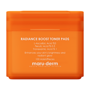 تونر بادز للتفتيح ومعالجه التصبفات radiance boost toner pads 100 adet/pieces