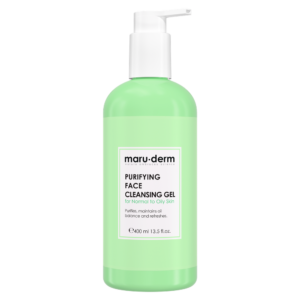 maru.derm purifying face cleansing gel normal to oily skin 400ml | ماروديرم غسول جل منقي للبشرة العادية للدهنية 400 مل
