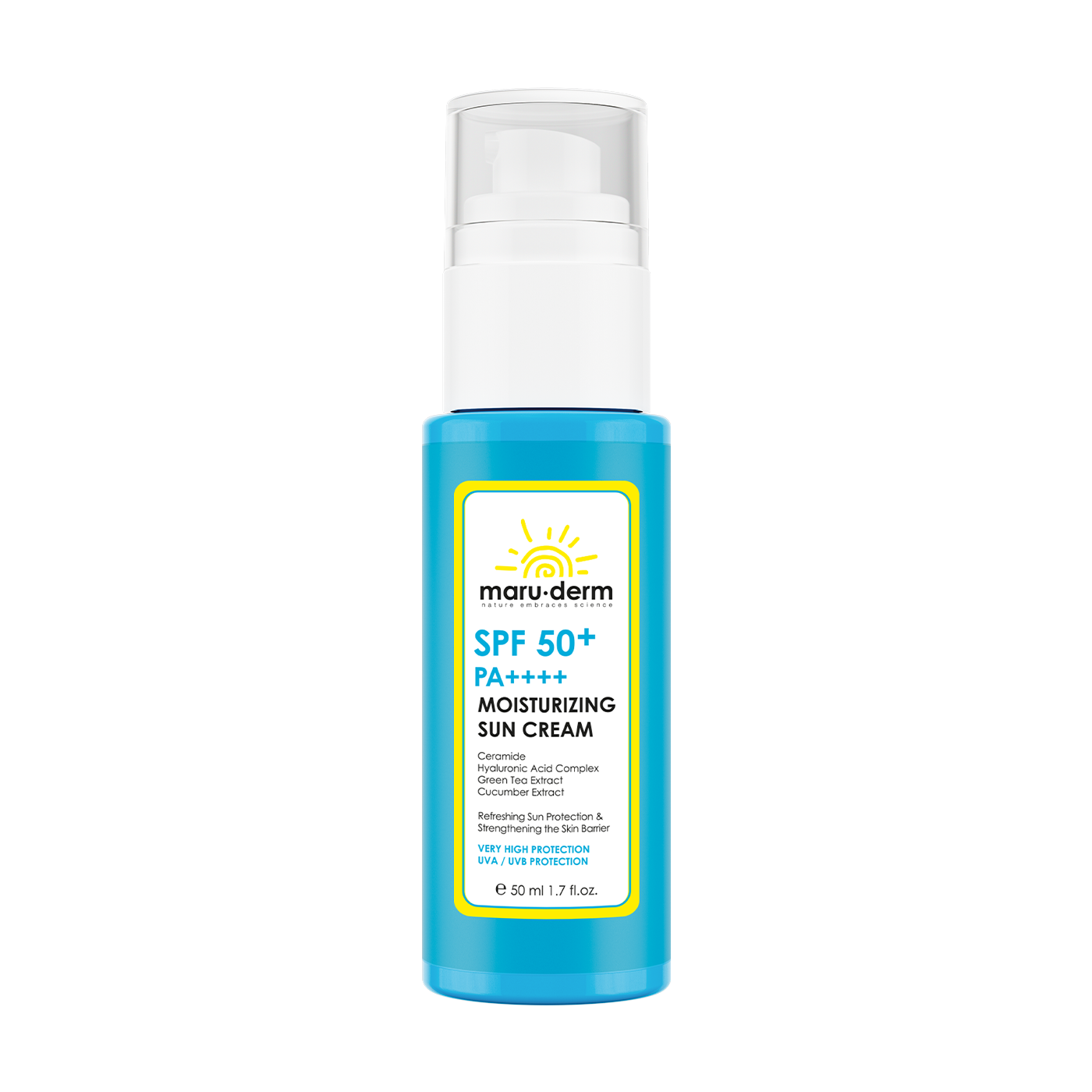 maru.derm moisturizing sun cream spf 50 50ml | مارو.ديرم واقي شمس مرطب spf50 50 مل maru.derm moisturizing sun cream spf 50 50ml | مارو.ديرم واقي شمس مرطب spf50 50 مل