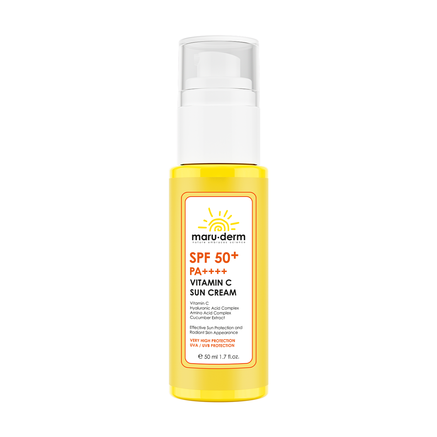 maru.derm vitamin c sun cream spf50 50ml | مارو.ديرم كريم واقي شمس بفيتامين سي spf50 50 مل maru.derm vitamin c sun cream spf50 50ml | مارو.ديرم كريم واقي شمس بفيتامين سي spf50 50 مل